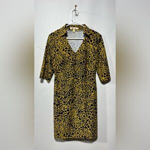 Aryeh Floral Mini Dress Yellow & Blue Women’s Size‎ Small